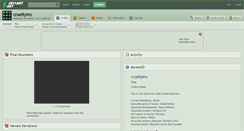 Desktop Screenshot of crueltyinc.deviantart.com