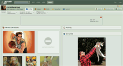 Desktop Screenshot of coraldanarose.deviantart.com