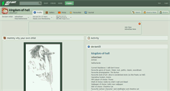 Desktop Screenshot of kingdom-of-hell.deviantart.com