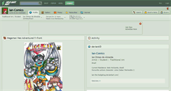 Desktop Screenshot of ian-comics.deviantart.com