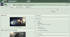 Desktop Screenshot of jesar.deviantart.com