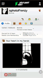 Mobile Screenshot of aphotofrenzy.deviantart.com