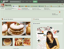 Tablet Screenshot of meg-swan.deviantart.com