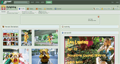 Desktop Screenshot of lilylighting.deviantart.com