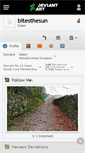 Mobile Screenshot of bitesthesun.deviantart.com