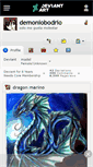 Mobile Screenshot of demoniobodrio.deviantart.com