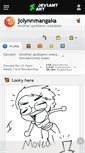Mobile Screenshot of jolynnmangaka.deviantart.com