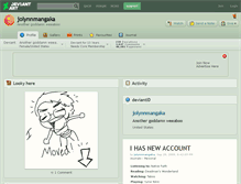 Tablet Screenshot of jolynnmangaka.deviantart.com