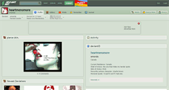 Desktop Screenshot of heartmenomore.deviantart.com