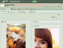Tablet Screenshot of galazios-fotera.deviantart.com