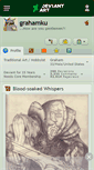Mobile Screenshot of grahamku.deviantart.com