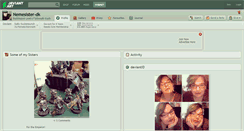 Desktop Screenshot of nemesister-dk.deviantart.com
