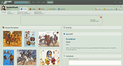 Desktop Screenshot of byzantinum.deviantart.com