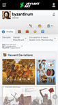 Mobile Screenshot of byzantinum.deviantart.com