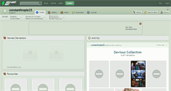 Desktop Screenshot of constantinople25.deviantart.com