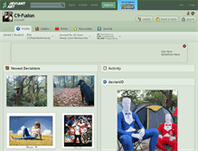 Tablet Screenshot of c9-fusion.deviantart.com