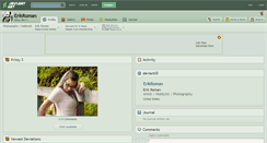Desktop Screenshot of erikroman.deviantart.com