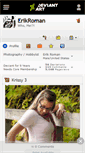 Mobile Screenshot of erikroman.deviantart.com