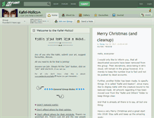 Tablet Screenshot of kafei-holics.deviantart.com