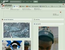 Tablet Screenshot of ju5t-bl4z3.deviantart.com