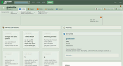 Desktop Screenshot of gluebottle.deviantart.com