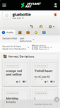 Mobile Screenshot of gluebottle.deviantart.com