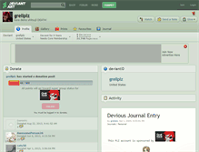 Tablet Screenshot of grellplz.deviantart.com