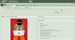 Desktop Screenshot of ertz.deviantart.com