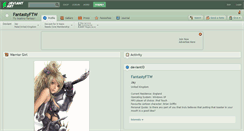 Desktop Screenshot of fantastyftw.deviantart.com