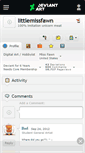 Mobile Screenshot of littlemissfawn.deviantart.com