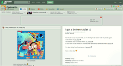 Desktop Screenshot of opalmartin.deviantart.com