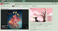 Desktop Screenshot of dido-antares.deviantart.com