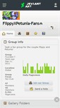 Mobile Screenshot of flippyxpetunia-fans.deviantart.com