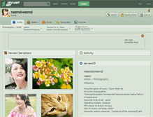 Tablet Screenshot of neensiweensi.deviantart.com