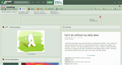 Desktop Screenshot of monking.deviantart.com