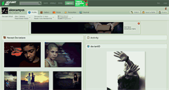 Desktop Screenshot of alexcampos.deviantart.com