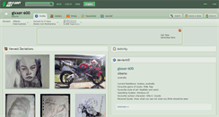 Desktop Screenshot of gixxer-600.deviantart.com