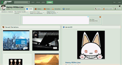 Desktop Screenshot of kenny-white-lion.deviantart.com