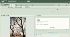 Desktop Screenshot of lupolupo.deviantart.com