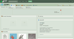 Desktop Screenshot of cornagon.deviantart.com