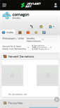 Mobile Screenshot of cornagon.deviantart.com