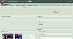 Desktop Screenshot of gryphonic.deviantart.com