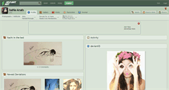 Desktop Screenshot of isana-anais.deviantart.com