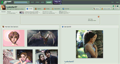 Desktop Screenshot of lyokofan97.deviantart.com