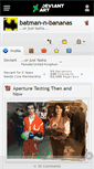 Mobile Screenshot of batman-n-bananas.deviantart.com