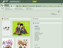 Tablet Screenshot of mistmi.deviantart.com