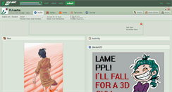 Desktop Screenshot of dj-sama.deviantart.com