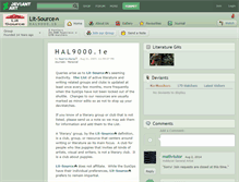 Tablet Screenshot of lit-source.deviantart.com