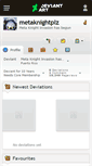 Mobile Screenshot of metaknightplz.deviantart.com