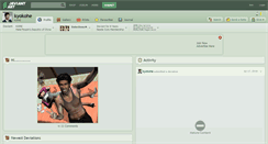 Desktop Screenshot of kyokohe.deviantart.com